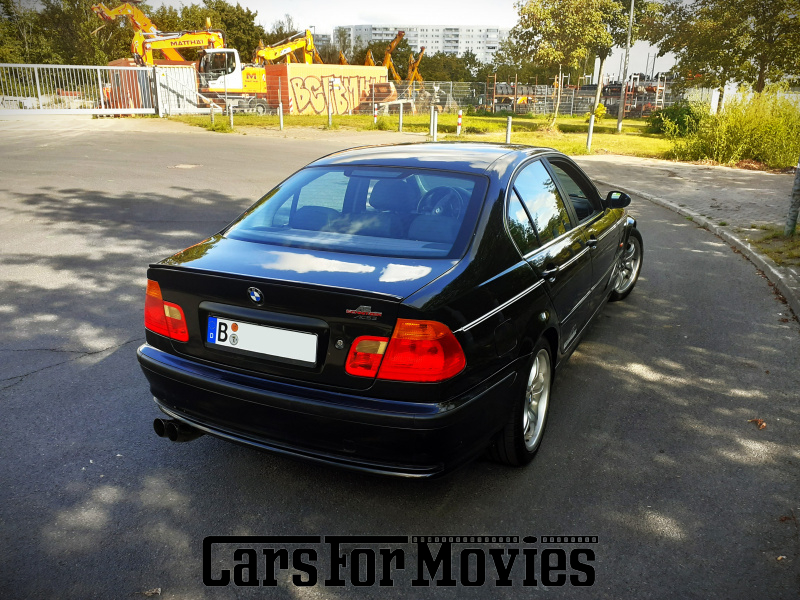 CarsForMovies | BMW BMW E46 320i 1998 Deutschland Schwarz Schwarz Zivilfahrzeug Limousine Berlin 6612 leder